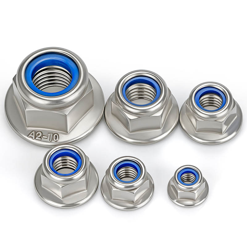 Äärikuga nailonist lukustusmutter