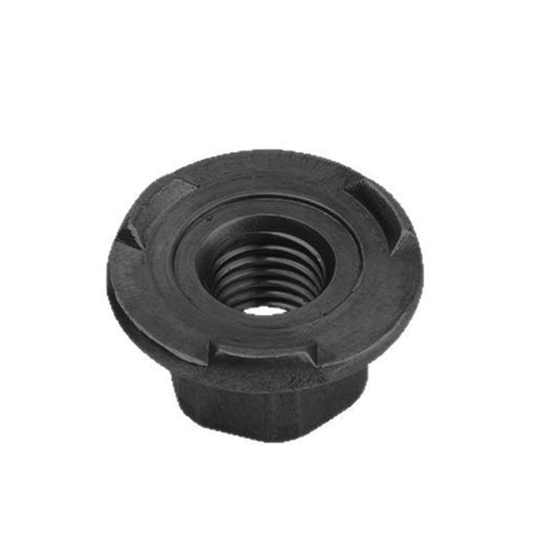 Keevitage äärikuga kuuskantmutter